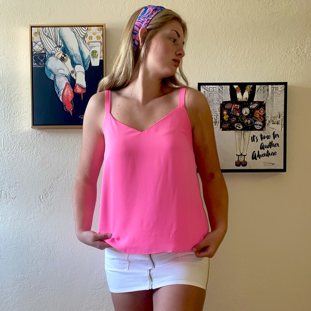 Lilly Pulitzer Pink Nadia Cami Tank Top